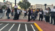 Family of woman killed by police car in Connecticut protests hiring of cop in another town