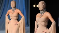 Kim Kardashian Shows Up In Full Head-To-Toe Masked Look At Academy Museum Gala
