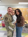 WATCH: Military dad surprises 5-year-old daughter at Amherst school after 6