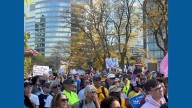 Thousands throughout Northeast Ohio gather for 'No Kings' protest: See video from several area rallies