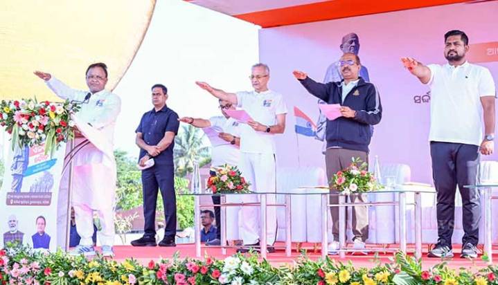 Unity Run: CM Majhi Calls For Unity And Coordination To Realize Developed India Dream