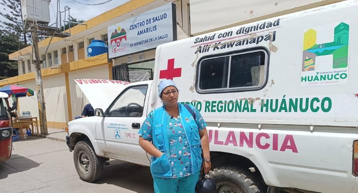 Centro de Salud Amarilis atiende en condiciones calamitosas