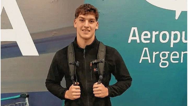 Tras sufrir un robo, Lucas Miño logró viajar a Lima: "Quiero agradecer a toda la comunidad de Concordia"