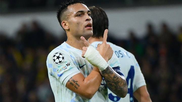 El gol de Lautaro Martínez al ángulo en el gran triunfo del Inter por la Champions