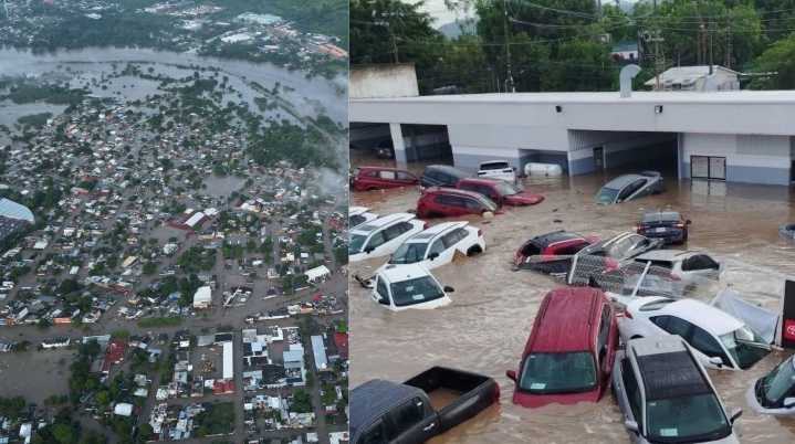 Poza Rica bajo el agua: El río Cazones desata una catástrofe que deja a miles sin hogar