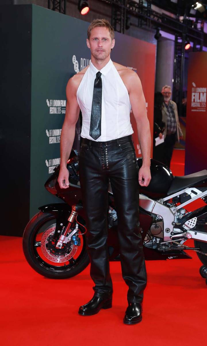 Alexander Skarsgard Is Loving His Saucy Era
