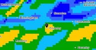 Weather map reveals when heavy rain will lash Coventry amid yellow warning