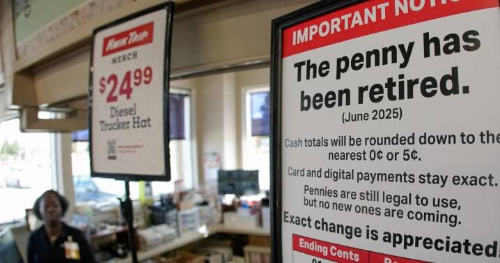 Banks, retailers run short on pennies as US stops production