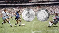 Argentina lanza moneda conmemorativa del gol histórico de Maradona a Inglaterra en 1986