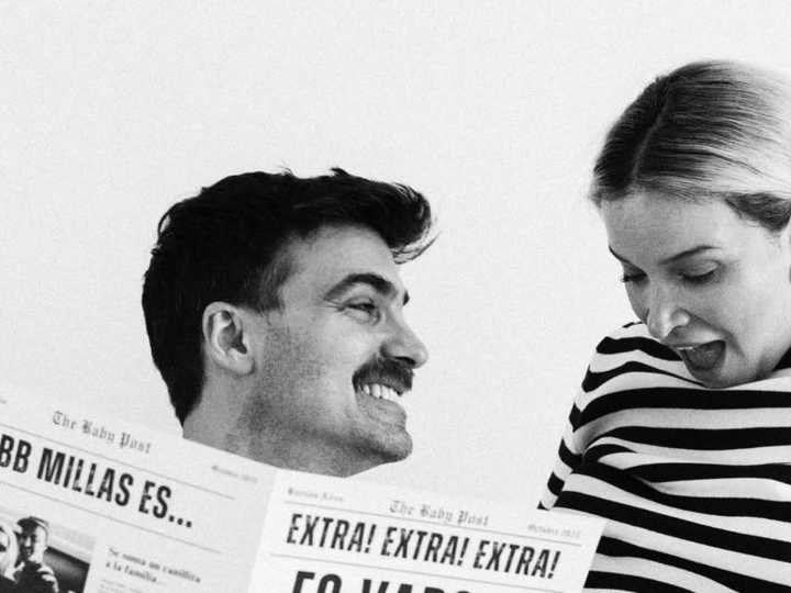 Sofía Pachano y Santiago Ramundo, y la ingeniosa revelación del sexo de su primer bebé: las fotos