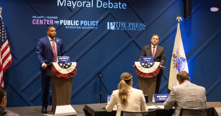 GALLERY: Atlantic City mayoral debate between Marty Small Sr. and Naeem Khan