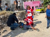 Hombre resulta intoxicado tras incendio en domicilio de Ciudad Lerdo