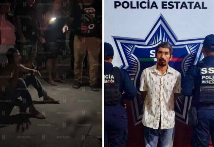 Detienen a hombre que mató a un perrito frente a sus hijos en Cancún