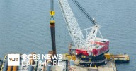 First test pile driven into Patapsco Riverbed as Key Bridge rebuild progresses
