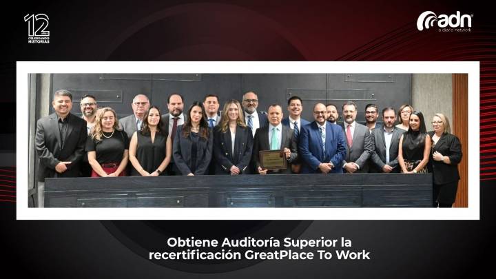 Obtiene la Auditoría Superior del Estado recertificación Great Place to Work con 92% de satisfacción laboral