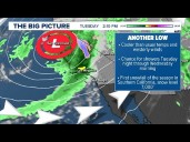 Tropical moisture starts to leave San Diego this weekend