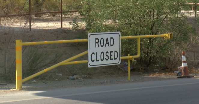Multiple road closures due to weekend storms
