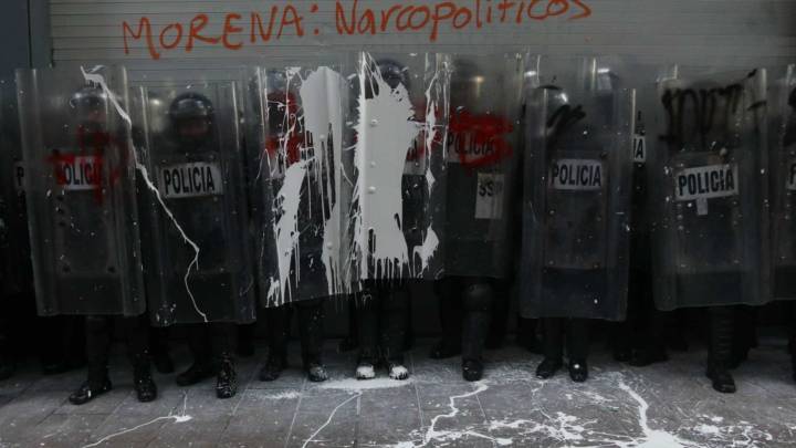 Clara Brugada y Pablo Vázquez Visitan a Policías Lesionados en Manifestación de 2 de Octubre