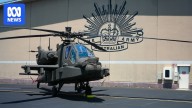 Australian Army's new Apache attack helicopters arrive in Townsville