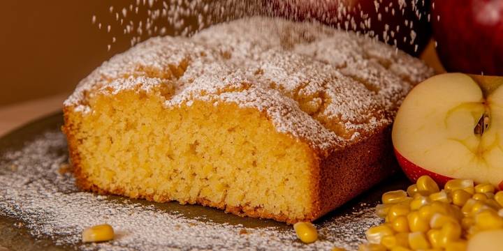 Pan de elote fácil de preparar y sin harina, perfecto para un antojo dulce y sin culpa
