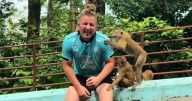 Holidaymaker had to spend £600 on rabies shots after playing with monkeys