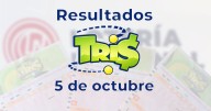 Resultados del Tris de hoy 5 de octubre del 2025. Ve aquí los números ganadores