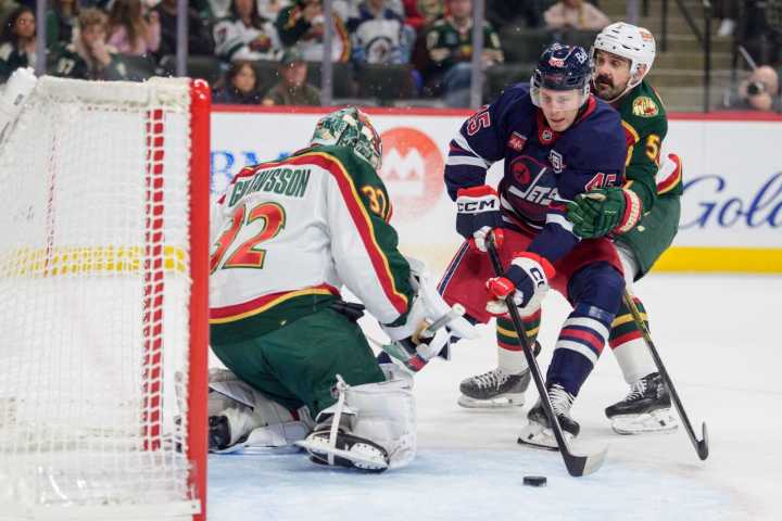 Kyle Connor’s OT goal spoils Wild’s valiant comeback