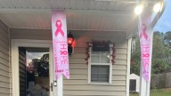 Raleigh homes turn pink to support breast cancer survivors, raise awareness