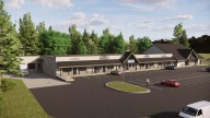 Schaefer's Foods building strip mall next to Spirits of Nisswa