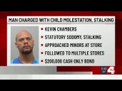 St. Louis County man charged with child molestation, stalking