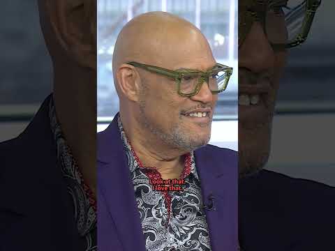 Laurence Fishburne Is Back in Studio 1A, Reacting to a Clip of Himself in the Same Studio in 1995 🥹