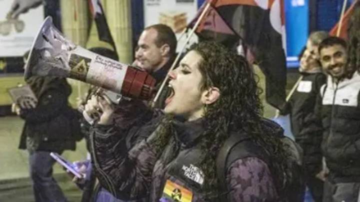 En directo: huelga general por Palestina en Aragón y servicios mínimos en el transporte público