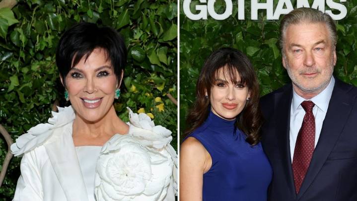 Kris Jenner and Alec Baldwin Support Hilaria in 'DWTS' Ballroom