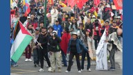 Protesters clash with police in Ecuador amid nationwide strike over fuel prices