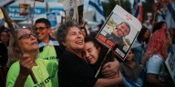 Israel says Hamas hands over the first seven hostages to the Red Cross as part of the Gaza ceasefire