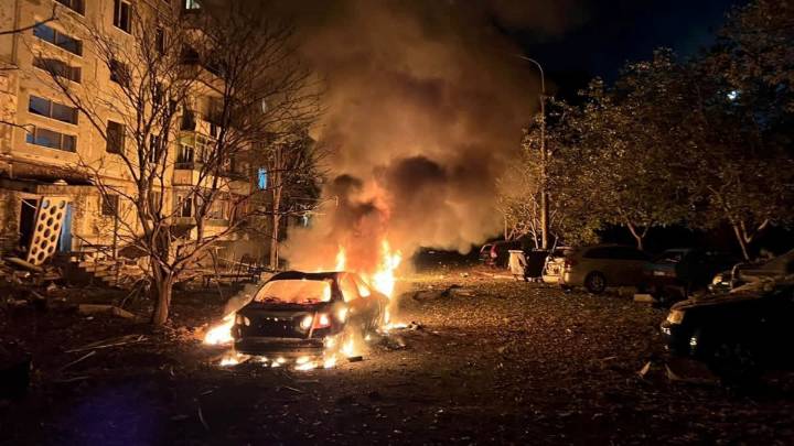 Russian Strikes Kill Five In Ukraine, Cause Power Outages