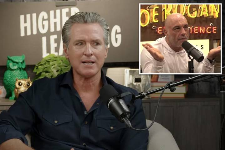 Gavin Newsom calls Joe Rogan a 'son of a bitch' as he asks for invite