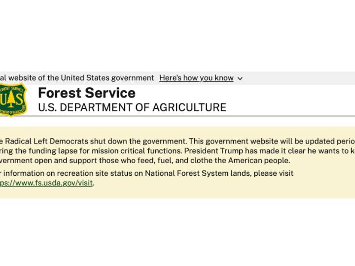 Democrats take legal aim at "the Radical Left" language during shutdown