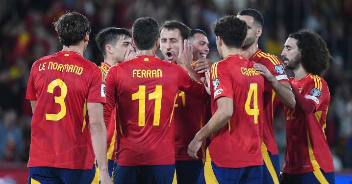 España sigue imparable y alarga su racha triunfal ante Georgia