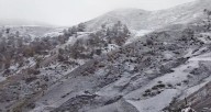 First snowfall at Kilshay Top Tulail Peaks as Bandipora issues weather advisory