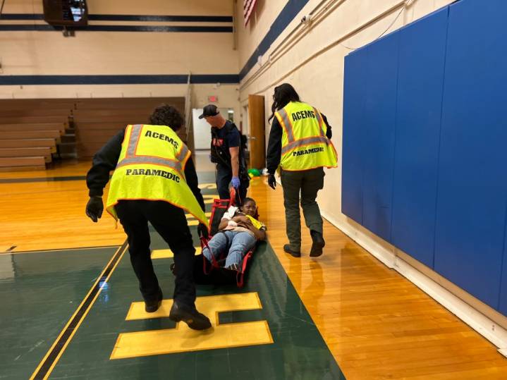 First responders undergo the pressures of mass casualty situations