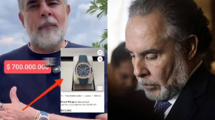 Benedetti responde a críticas por su “lujoso” reloj: “Es chimbo, me lo puse para que digan que soy un bandido”