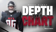 Falcons depth chart released for Week 8 vs. Miami Dolphins