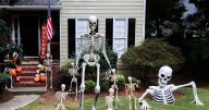 How a 12-foot Halloween skeleton got a cult following