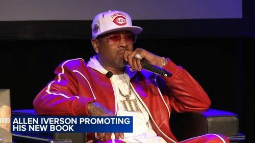76ers legend Allen Iverson reflects on life, legacy during Philadelphia book event
