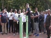 Karnataka: Dy CM DK Shivakumar interacts with citizens during ‘Be