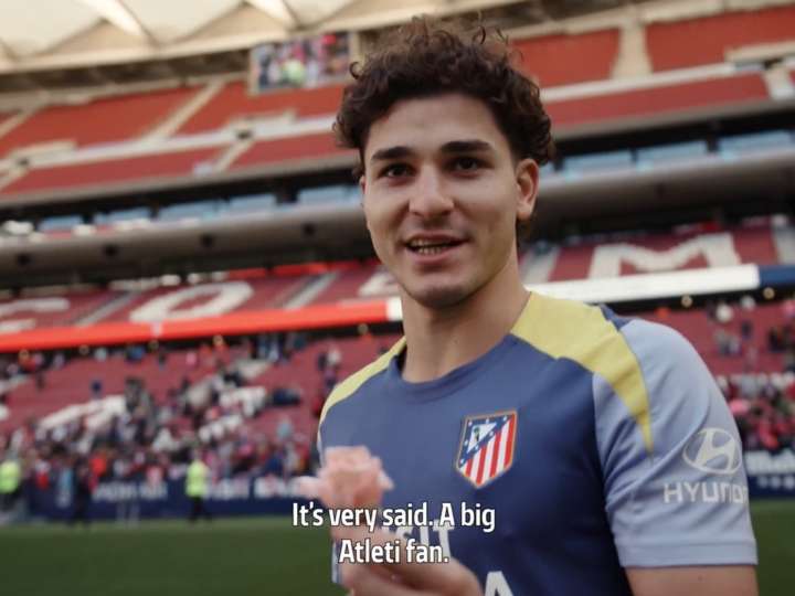 Julián Álvarez, puro corazón: su increíble gesto con un hincha del Atlético de Madrid que perdió a su hija