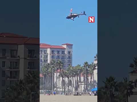 Helicopter Crashes in Huntington Beach: Video Captures the Exact Moment