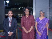 Sri Lankan PM arrives in New Delhi on her maiden visit
