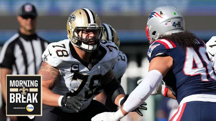 Morning Break: Saints open Week 6 battle with Patriots at noon